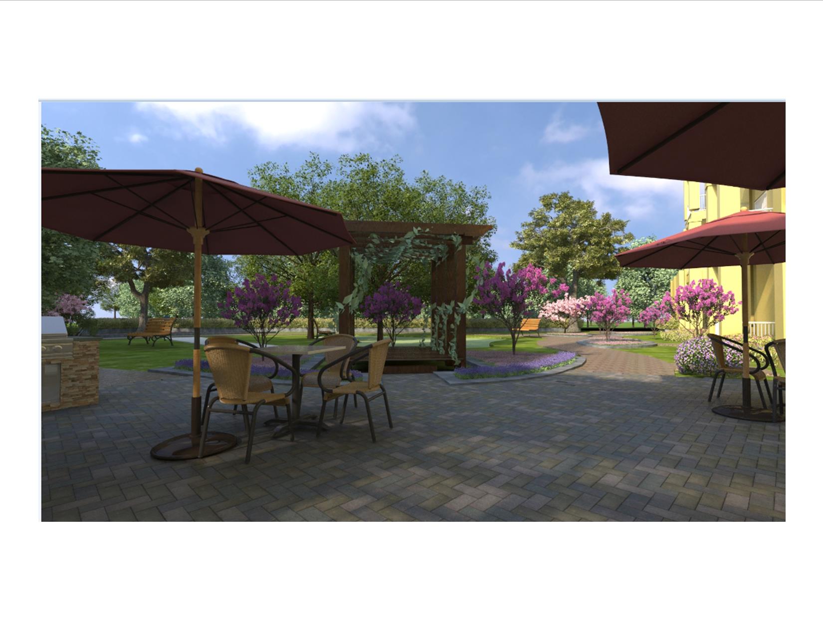 Walking Courtyard